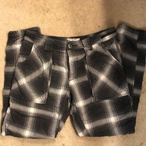 Free people flannel pants